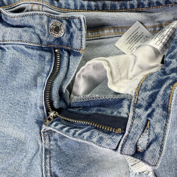 Guess Women's Blue Sexy Curve Low-Rise Stretch Ripped Jeans - Picture 2 of 10